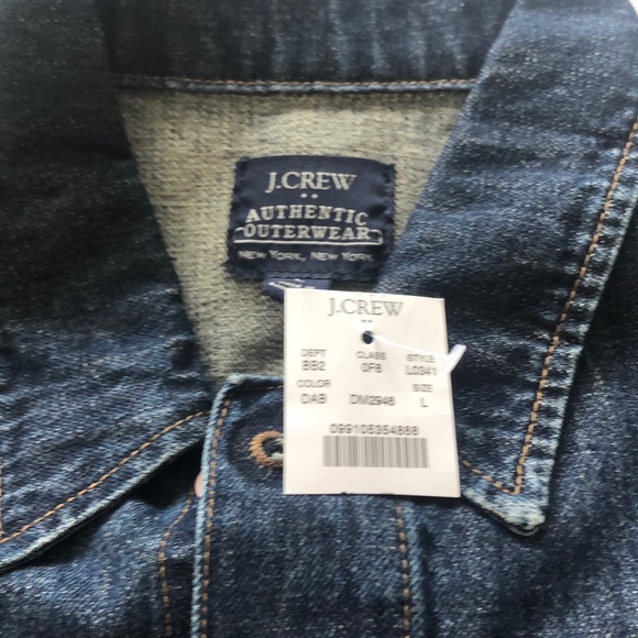 NWT J. Crew Factory Jean Jacket - Picture 6 of 6